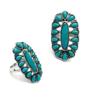 NEW Plunder Shara Turquoise Ring size 9